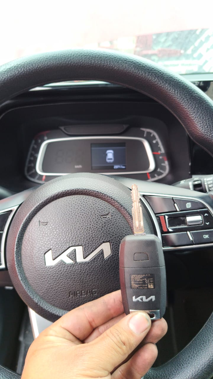 Llave Kia con chip programada